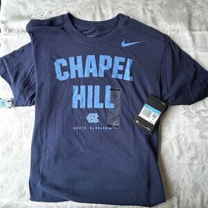 Nike UNC 'Chapel Hill' T shirt - College Navy, Size M